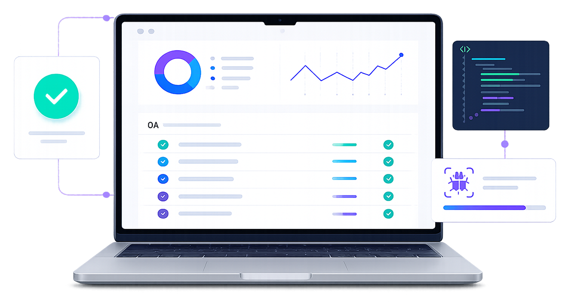 IntegraQA software testing illustration