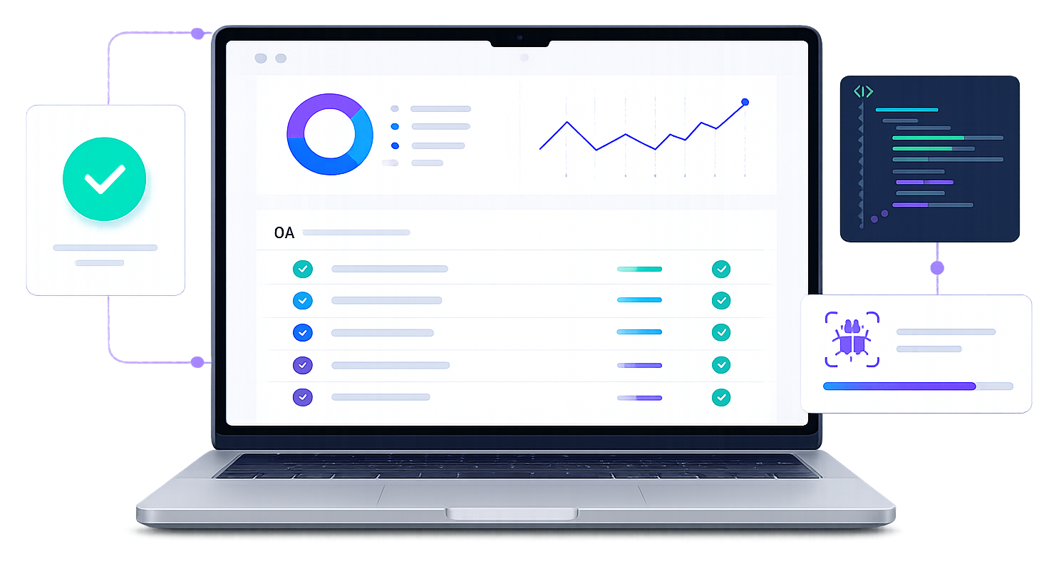 IntegraQA software testing illustration